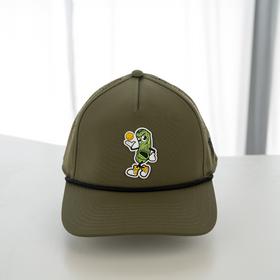 TMP Pickle Hat (Olive) – Premium Pickleball Hat with Iconic Dill Design