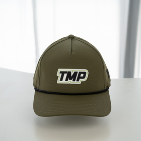 TMP Olive Pickleball Hat – Athletic Performance Cap for On & Off the Court