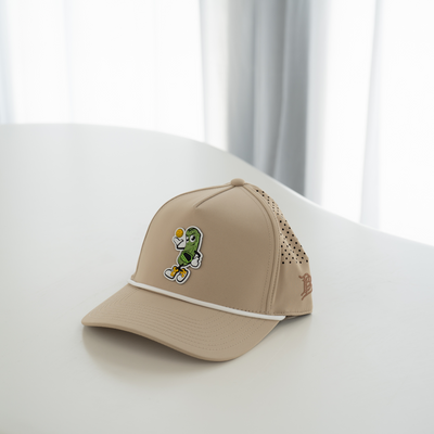 TMP Pickle Hat (Sand) – Premium Pickleball Hat with Iconic Dill Design - 0
