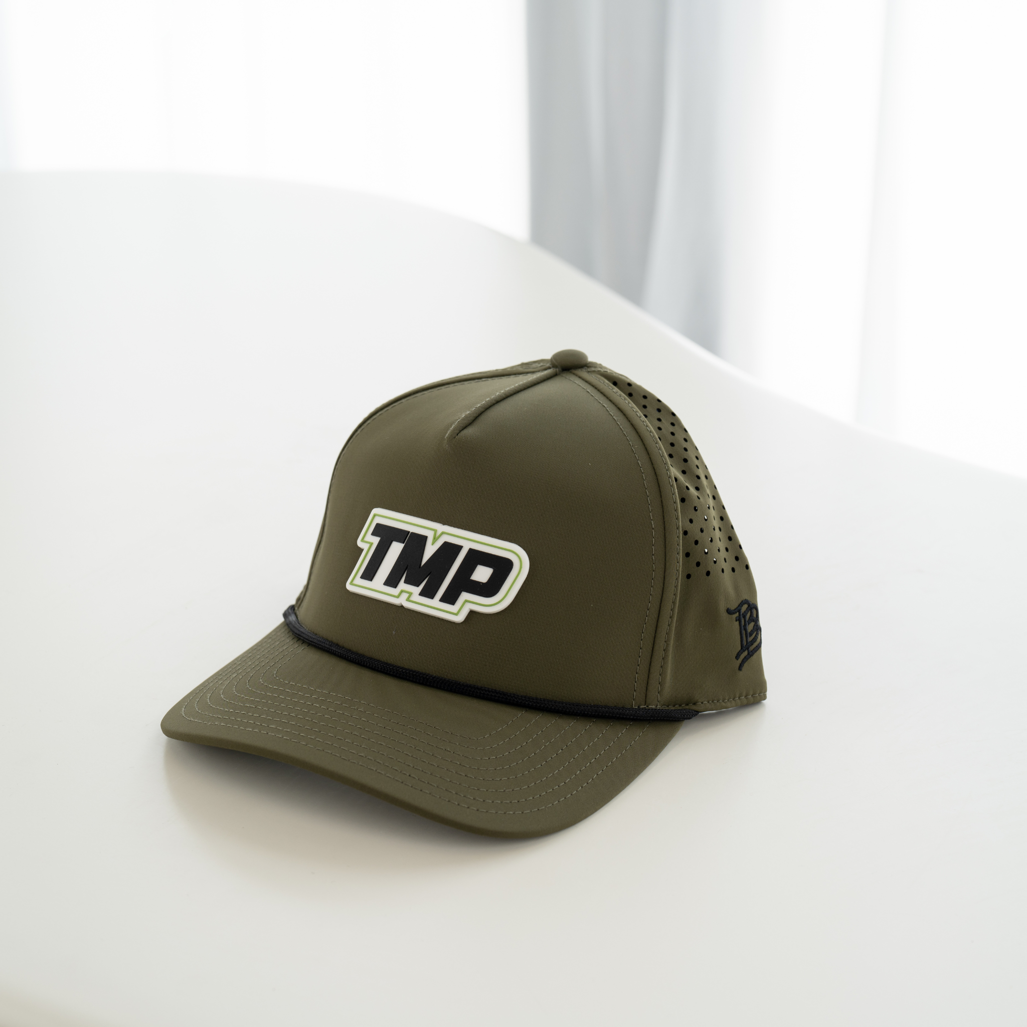 TMP Olive Pickleball Hat – Athletic Performance Cap for On & Off the Court - 0