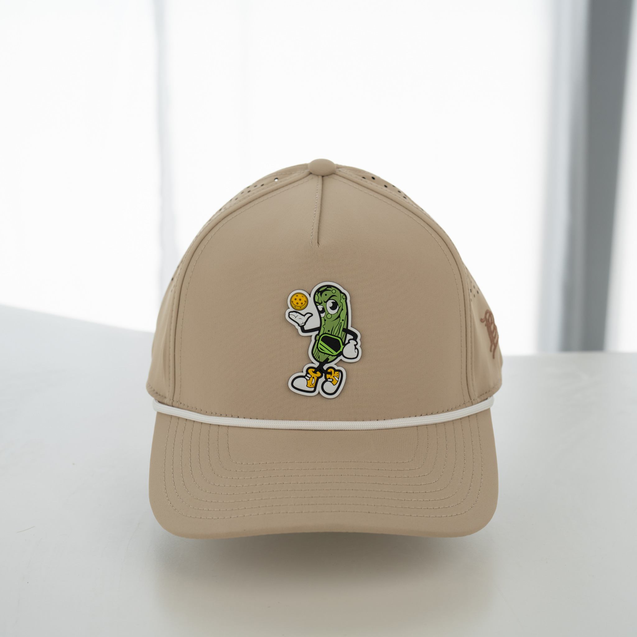 TMP Pickle Hat (Sand) – Premium Pickleball Hat with Iconic Dill Design