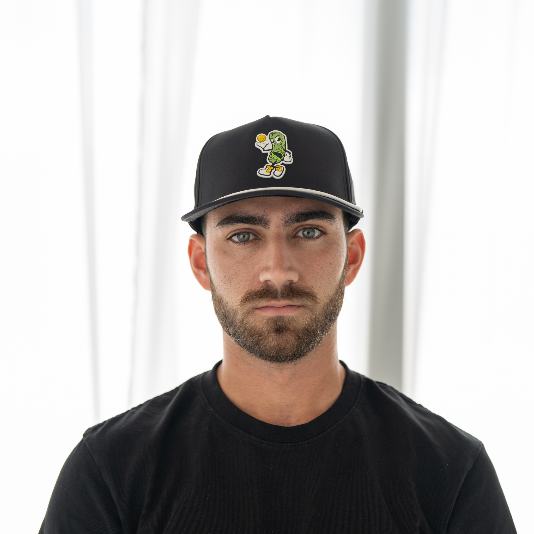 TMP Pickle Hat (Black) – Premium Pickleball Hat with Iconic Dill Design - 0