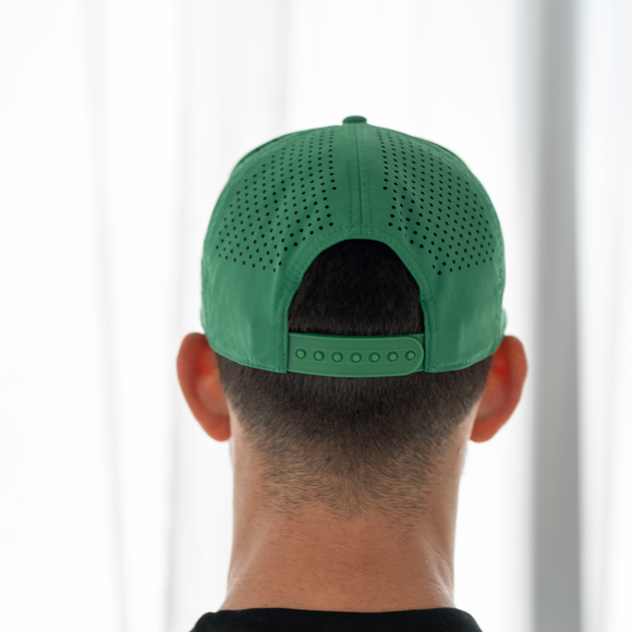 TMP Kelly Green Pickleball Hat – Athletic Performance Cap for On & Off the Court