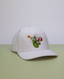 TMP 'Pip the Pickle' White Pickleball Running Cap Daily Outdoor Accessories-2
