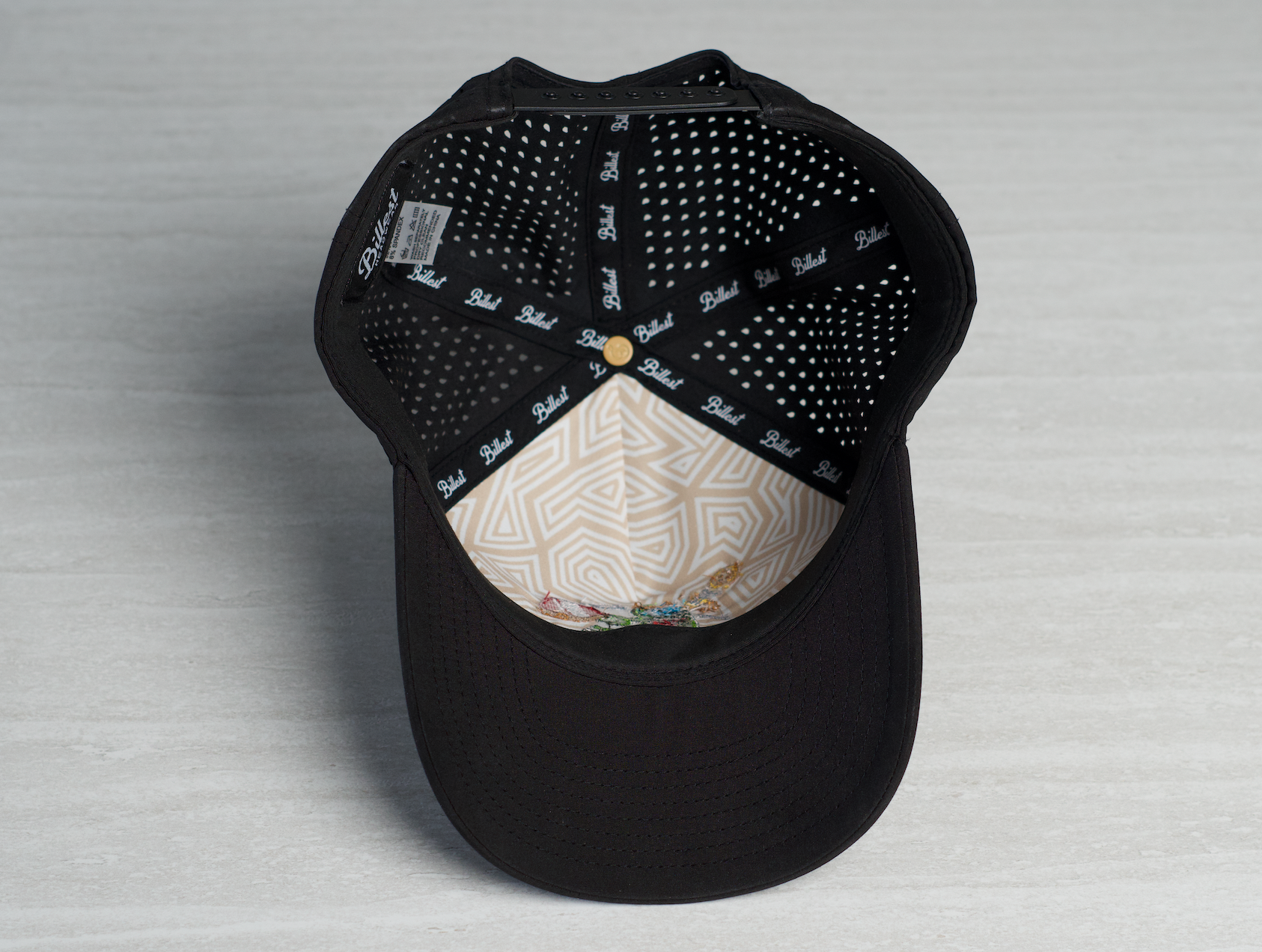 TMP 'Pip the Pickle' Black Pickleball Running Cap Daily Outdoor Accessories